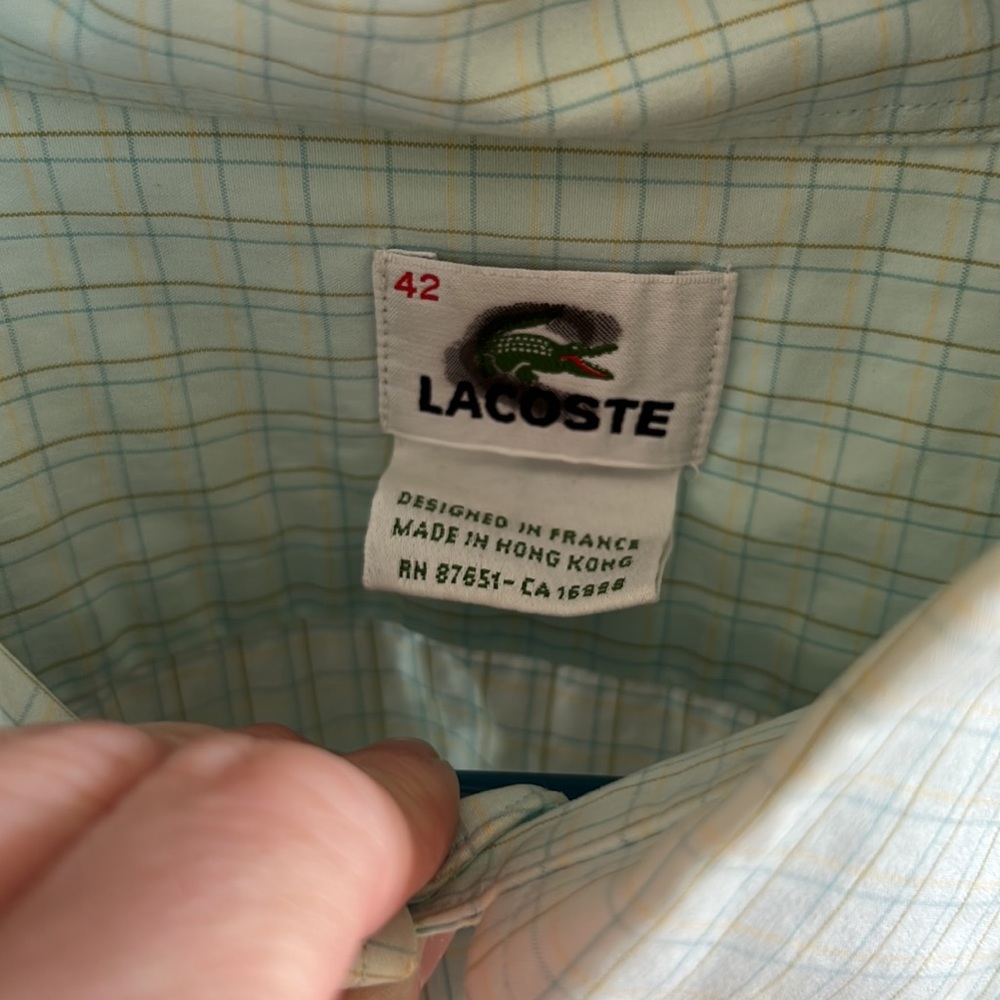 Lacoste button down - Picture 2 of 5